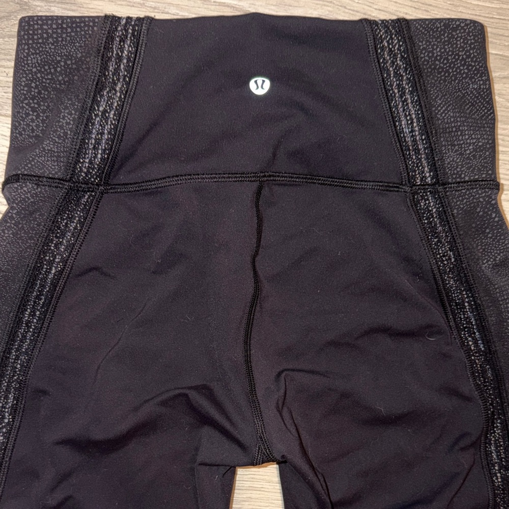 lululemon athletica Black Power Line Leggings